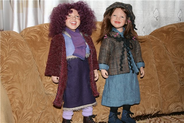 Коллекционные куклы Цвергназе (ZWERGNASE) из коллекции 2001 года