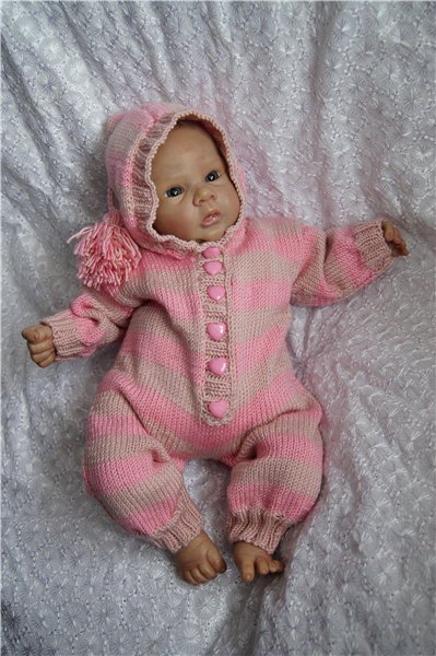 Полосатая тема. Костюмы для реборн (фото 5)