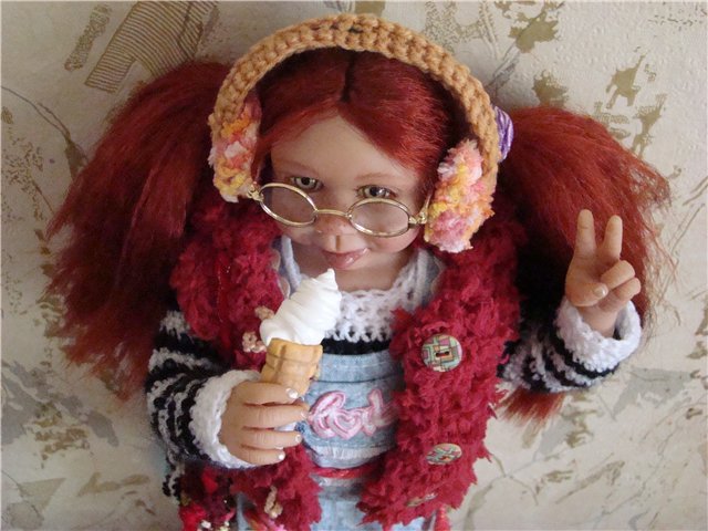 Залежавшаяся куколка. Авторская кукла Кондрашовой Ирины