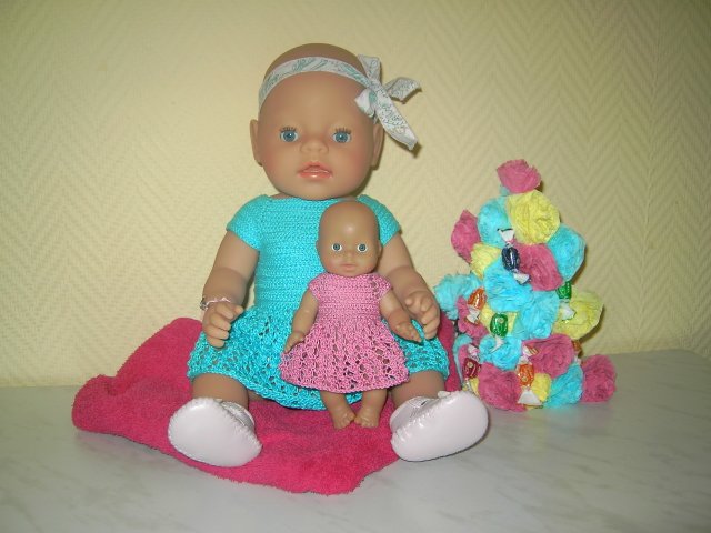 Вязалочки для куклы Ханночки и не только