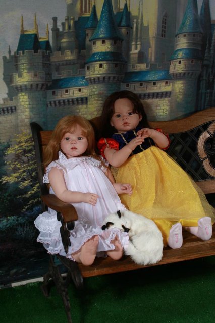 Мои куклы реборн в декорациях