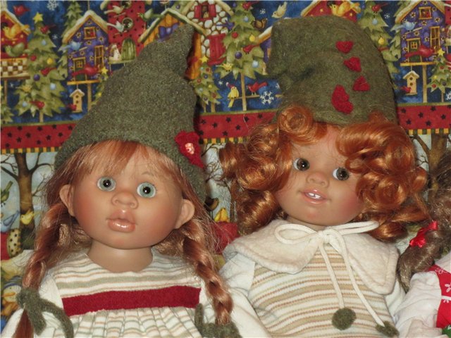 Новый год в семейке вихтелей. Куклы от Rosemarie Muller | Бэйбики Новый год в семейке вихтелей. Куклы от Rosemarie Muller