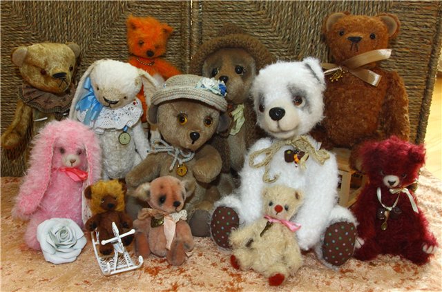 Мои любимые теддики — Домашние фото авторских игрушек: Тедди