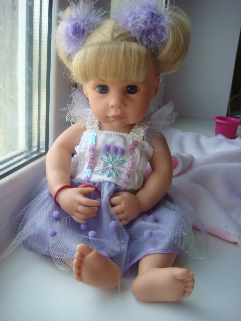 Наша трогательная малышка Машенька. Малышка-феечка Gotz из серии Kinderland Doll