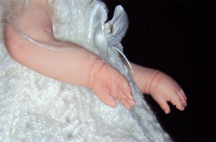 Малютка Амели ООАК — Авторские куклы ручной работы: текстильные (фото 8)