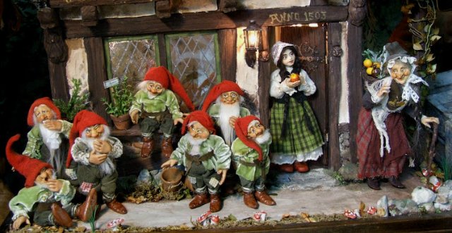 Микромир Силке Янас-Шлессер. Куклы Silke Janas-Schloesser dolls