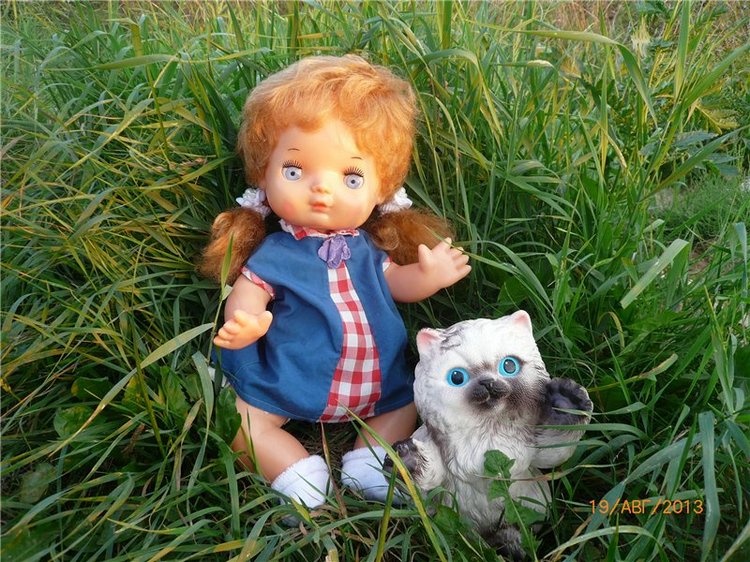 Анютка - наше винтажное солнышко! Кукла детства с "Кругозора" (фото 2)