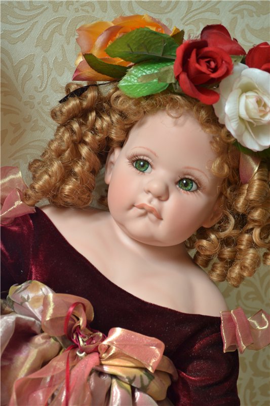 Мои первые куклы от Файзах Спанос - Молитва, Ангел и Чайная Роза