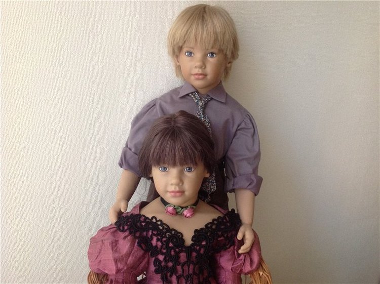 Королевские близнецы | Бэйбики Королевские близнецы — Куклы Vera Scholz (Вера Шольц): WPM (Waltershauser)