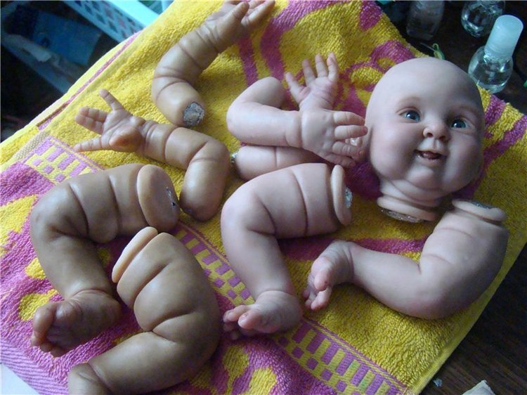 Машенька и медведь. Авторская кукла Кондрашовой Ирины