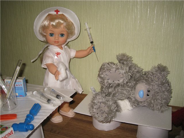 Медсестричка Даша! Кукла "Весна" (фото 3)