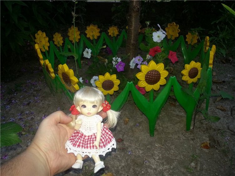 Маленькая дачница Элис. Кукла БЖД Пукифи Анте