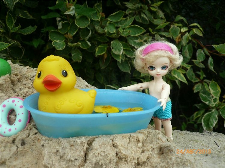 Летние забавы. БЖД куколка - Сосенка Пин (фото 10)