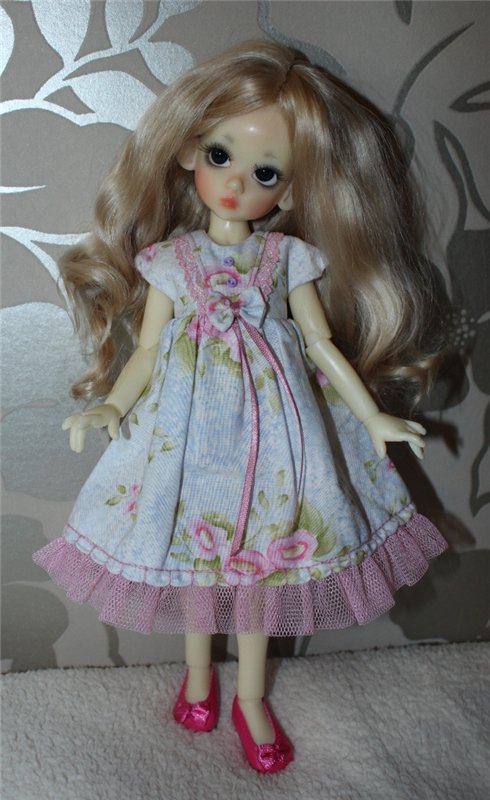 Новенькая очаровательная девочка Лилли (Lillie) от Kaye Wiggs цвета Cream (фото 6)