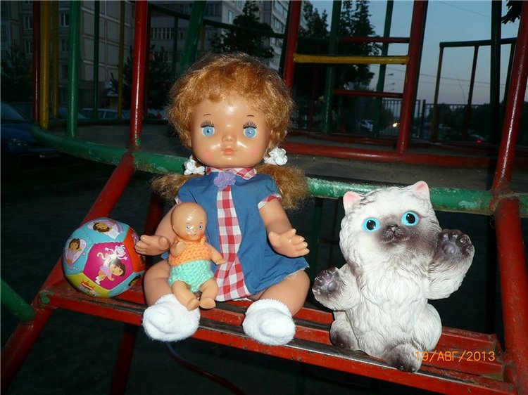 Анютка - наше винтажное солнышко! Кукла детства с "Кругозора"