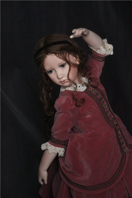 Фарфоровая кукла Белинда от Анджелы и Джона Баркер (фото 4)