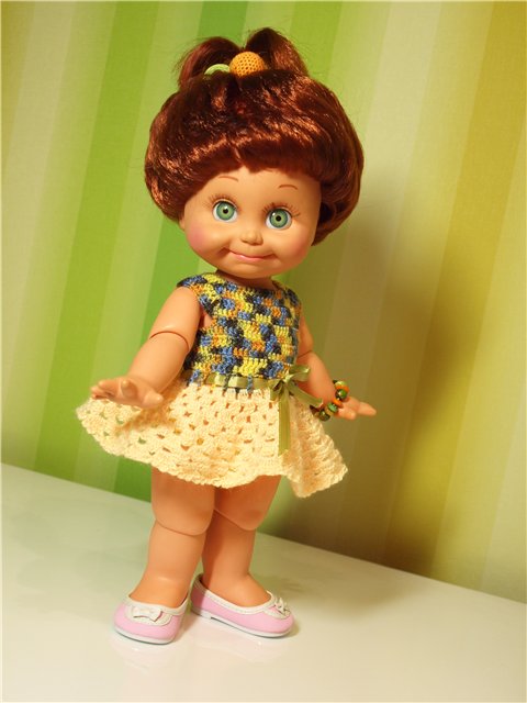 Мои модельки Фейсинки, Galoob Baby Face doll (фото 5)