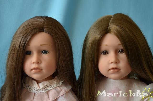 Клара и Изабель... или просто Снегурочки! Куклы Gotz