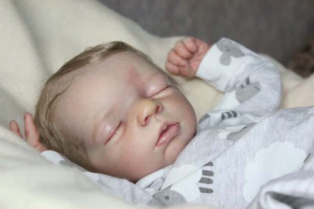 Сладкие сны Манюнечки! Кукла реборн Беспаловои Жанны (фото 7)