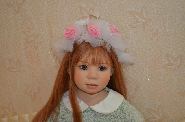 Люсинда, фарфоровая куколка Кристин Оранж (фото 2)