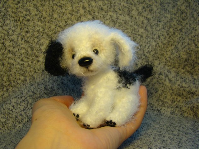 Новый щенок, авторские игрушка своими руками (фото 10)