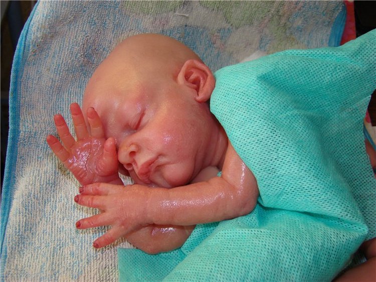 Рождение Никиты. Авторский силиконовый малыш Кондрашовой Ирины