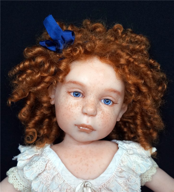 ООАК кукла ручной работы Светланы Гришко. Рыжий ребенок (фото 7)