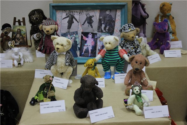 "Кукольный вернисаж". V выставка авторских кукол и медведей Тедди в Нижнем Новгороде 2014