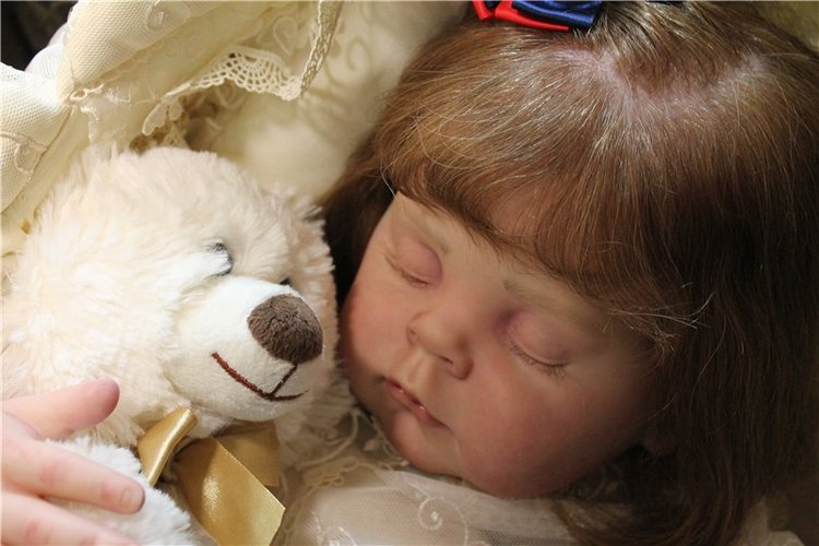 Имя ей дали - Наташенька. Кукла-реборн Елены Иваховой (фото 5)