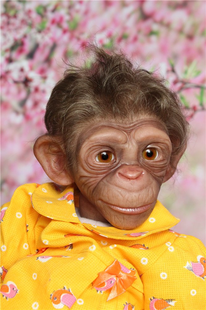 Мартышка номер два. Кукла реборн Светланы Преображенской (фото 10)