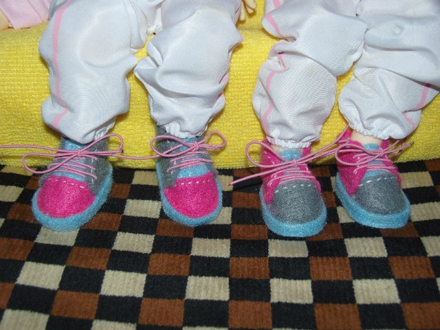 Мои близняшки Ран и Рен (bjd Dollzone Sis)