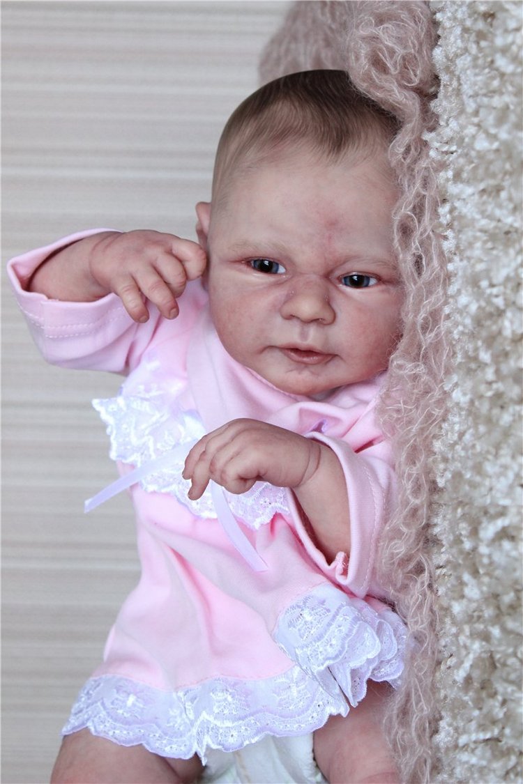 Манюня.Первая фотосессия. Кукла реборн Светланы Преображенской