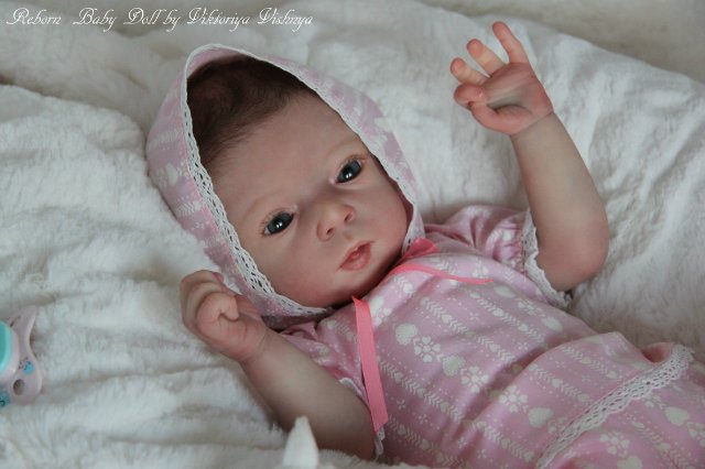Аделиночка 2... Куколка реборн Виктории Вишни
