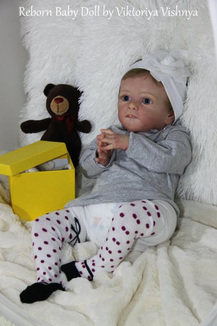 Настенька из сказки Морозко! Куколка реборн Виктории Вишни