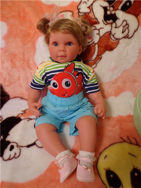 Моя Маруся! Любимая куколка от Lee Middleton и Рева Шик