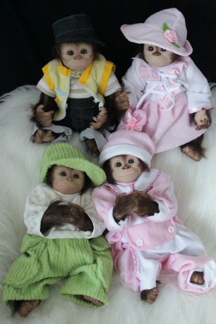 Развеселая компания (или мини-зоопарк)! Куклы реборн Вишни Виктории