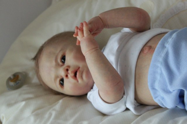 Мальчик - Медвежонок... Куколка реборн Виктории Вишни