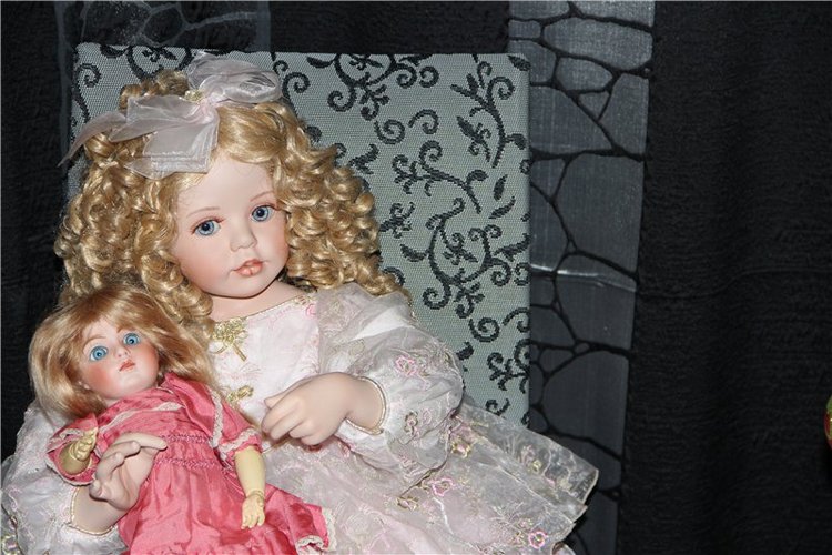 Чудо по имени Барбара, фарфоровая куколка от Донны Руберт (фото 5)