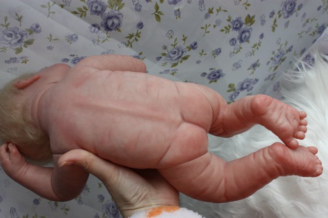 Реборн из Беренджер, нежность в пелёнках (фото 4)