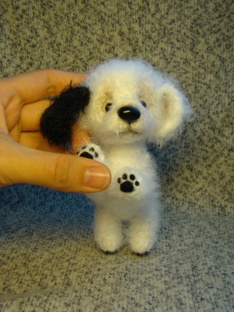 Новый щенок, авторские игрушка своими руками (фото 9)