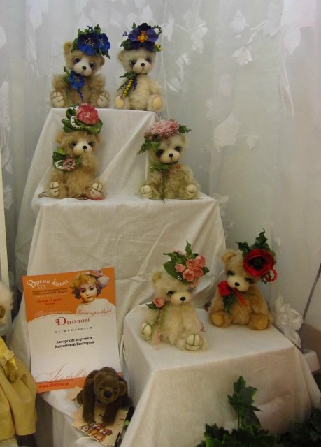 Время кукол 13. Международная выставка коллекционных кукол и мишек Тедди 2014. Продолжение