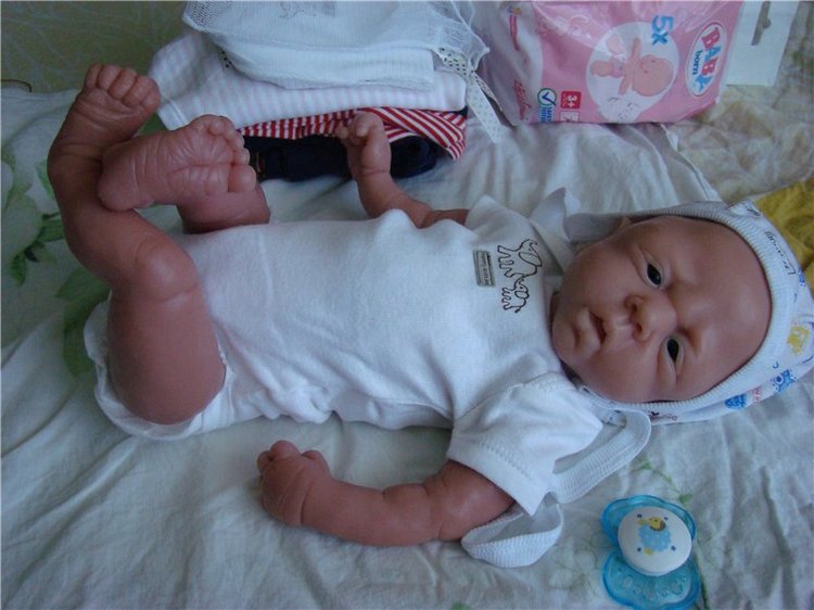 Силиконовая малышка - Процесс работы от Кондрашовой Ирины