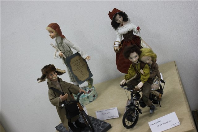 "Кукольный вернисаж". V выставка авторских кукол и медведей Тедди в Нижнем Новгороде 2014