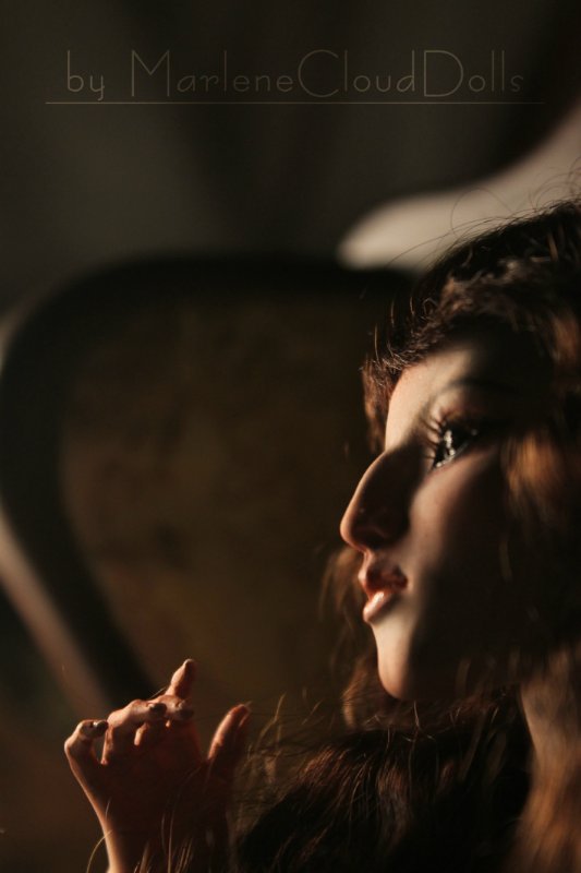 Новая девушка, авторская кукла Гая