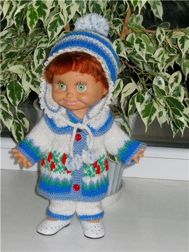 Снегири прилетели. Теплая одежда для фэйсинок и кукол Готц