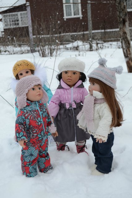 Новый год, новые встречи... Мои куколки