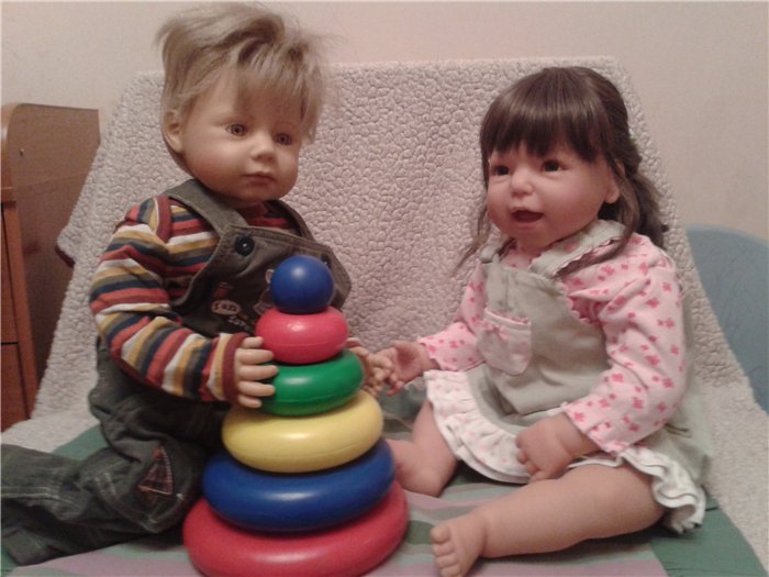 Малышка Ника и Макс - как мы играем. (Lee Middleton, Brigitte Paetsch)