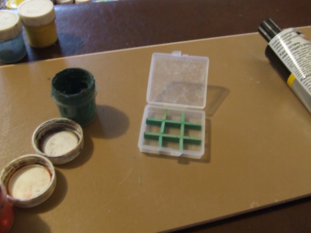 Мастер-класс "Создание принадлежностей для художника. Масштаб 1:12"