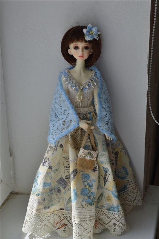 Цветы и письма аутфит — Одежда и обувь для кукол своими руками: фото (фото 5)