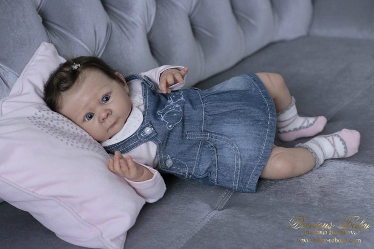 Моя маленькая пуговка! Кукла реборн Анастасии Бочковой (фото 2)